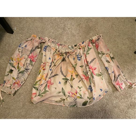 Yumi Kim REVOLVE Dream On Top in Cabana Party Pink Floral, Size Medium, MP $185 - Picture 4 of 15